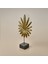 Palmiye Dekor - Siyah / Altın - 34 cm 2