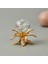 Palmiye Cam Top Dekor - Gold - 11 cm 2