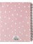 50 Yaprak Pvc Çanta Kapaklı Defter - Pembe - 21X17 cm 3