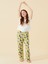 Yeni Sezon Petite Beli Lastikli Cicekli Kadin Pijama Alti - S59679Z8 5