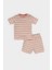 Erkek Bebek 4'lü Pijama Takımı Kısa Kollu Penye Üst Beli Lastikli Şort E1188A525HS 2