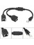 PM-25434 Erkek RJ45 To 2x Dişi Ethernet Çoklayıcı Splitter Dağıtıcı 3