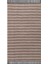Home Jacq Zigzag Pamuk ve Jüt Halı - Kahverengi / Siyah - 80X150 cm 1