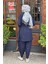 Nurcan Çetin Pantolonlu Takım 25403 Lacivert 4