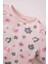 Yeni Sezon Kız Bebek Pijama Takımı Desenli Uzun Kollu Penye Üst Beli Lastikli Alt 3