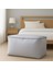 Home Puantiye Detaylı Maxi Boy Hurç - Gri - 75X40X40 cm 1