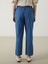 Yeni Sezon Beli Lastikli Straight Fit Kadin Jean Pantolon - S5LR84Z8 4