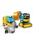 Duplo Inşaat Kamyon ve Paletli Kazıcı 10931-2 Yaş ve Üzeri Çocuklar Için Kazıcı ve Damperli Kamyon Içeren Eğitici Yapım Seti (20 Parça) 2