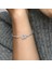 Pandora Moments Asimetrik Yıldız T-Bar Yılan Zincir Bileklik 925 Ayar Gümüş 2