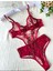 Bordo Dantel Bodysuit 1