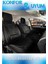Volvo S40 Uyumlu Lüks Deri Oto Koltuk Kılıfı Ön Arka Set Siyah Marjinal Model Mk 1