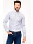Erkek İndigo Slim Fit Uzun Kollu Gömlek 50202507-VR028 1