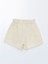 Yeni Sezon Beli Lastikli Basic Kiz Bebek Sort - S4I295Z1 3