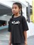 Çocuk Unisex Baskılı T-Shirt - Siyah 2