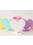 Ayakta Duran 6,5cm Kalp Silikon Kalıp K-383 Alçı Kokulu Taş Polyester Mum Kalıbı 4