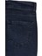 Fistan Store Kadın Lacivert Yüksek Bel Rahat Kesim Boru Paça Boyfriend Jean Pantolon 5