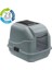 Imac Easy Cat Kapalı Filtreli Kedi Tuvaleti Gri 40X50X40 cm 1