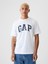 Erkek Beyaz Gap Logo T-Shirt 1