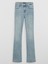 Kadın Açık Mavi Mid Rise Baby Boot Washwell™ Jean Pantolon 5