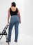 Kadın MEDIUM INDIGO 15 90s Straight Washwell™ Jean Pantolon 6