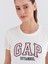 Kadın Beyaz Gap Logo T-Shirt 4
