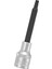 1113064230 T 30 1/2" Uzun Star (Tor X) Uçlu Lokma Anahtar (100 Mm), Krom, T30 3