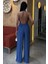 Halter Yaka Yelekli Modal Takım 10144 2