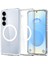 Galaxy S25 Kılıf Ultra Hybrid Magfit Özellikli Clear White - ACS09002 1