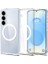 Galaxy S25 Kılıf Ultra Hybrid Magfit Özellikli Clear White - ACS09002 3