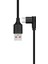 USB To Type-C Uyumlu iPhone ve Samsung Modelleri Için Hızlı Şarj ve Data Kablosu 100 cm L Tipi Gaming (Siyah) 3