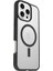 iPhone 16 Pro Max Uyumlu Sleek Serisi Magsafe Kılıf, Darbeye ve Düşmeye Karşı Koruyucu Ultra Ince Koruyucu Kılıf, Şeffaf/siyah, 2