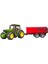BR02057 John Deere 6920 Traktör+ Kırmızı Römork 1