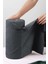 Çok Amaçlı Rulo Mikrofiber Temizlik Bezi 30X30 75 Yapraklı Koyu Gri 3