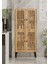 Deneb Mdf Atlantik Çam Rengi 4 Kapaklı(Panjur Kapak) Ahşap Ayaklı Kiler Dolabı 2