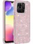 Xiaomi Redmi 10C Kılıf F10T Shining Silikon-Pembe 1