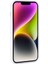 Apple iPhone 14 Kılıf Parlak Taşlı Tasarım F10T Pırlanta Kapak-Lila 4
