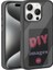 Apple iPhone 15 Pro Max Kılıf Ekranı Yansıtan F10T Akıllı Nfc Kapak-Siyah 1