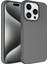 iPhone 15 Pro Uyumlu F10T Lsr Laaakan Kapak-Koyu Gri 1