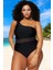 Konforlu Plus Size Mayo Tasarım Büyük Beden Deniz Kıyafeti Esnek Kumaş 1