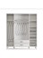 Country Genç Odası Soyunma Dolabı & Gardrop 195X160X46 2