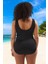 Konforlu Plus Size Mayo Tasarım Büyük Beden Rahat Kesim Plaj Kıyafeti 3