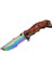 Fst 3039 A Tırtıklı Gökkuşağı Kamp Çakı 23 cm - G10 Sap, Yarı Otomatik 1