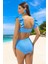 Tasarım Bikini Takımı Ergonomik Kesim Uv Korumalı Hızlı Kuruyan Şık Detaylı Su Sporları Için 3