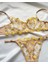 Çıtır Sarı Çiçekli Bralet Takım 4