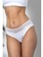 Dantel Detaylı Slip Külot Beyaz (BRF21781) 1