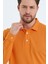 Erkek Polo Yaka Comfort Uzun Kollu Basic Vişne Tişört 2