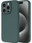 Apple iPhone 15 Pro Max Kılıf F10T Mara Laaakan Kapak-Koyu Yeşil 1
