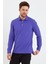 Erkek Polo Yaka Comfort Uzun Kollu Basic Vişne Tişört 5
