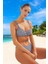 Tasarım Bikini Takımı Uv Korumalı Şık Detaylı Plaj ve Havuz Için Hızlı Kuruyan Esnek Kumaş 2