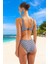 Tasarım Bikini Takımı Uv Korumalı Şık Detaylı Plaj ve Havuz Için Hızlı Kuruyan Esnek Kumaş 3